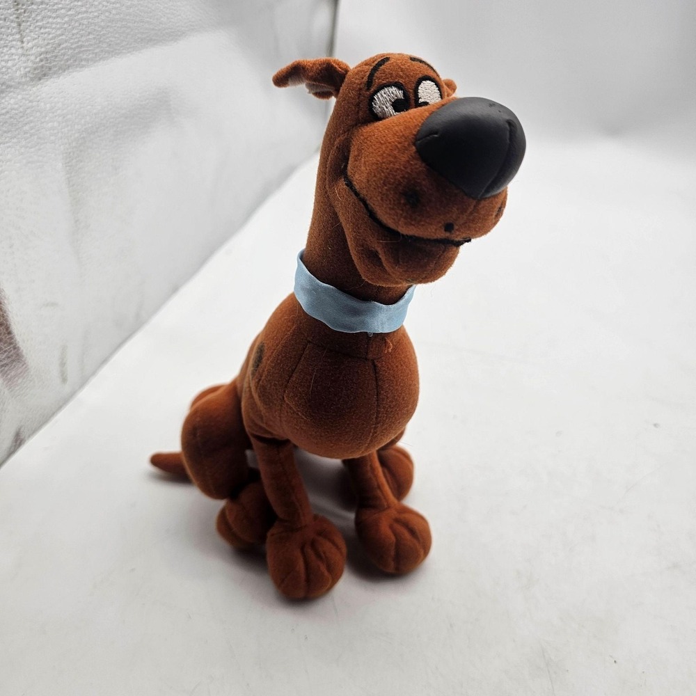 Vintage Scooby-Doo Plush Stuffed Animal Toy 13" Brown Cartoon Dog Cute